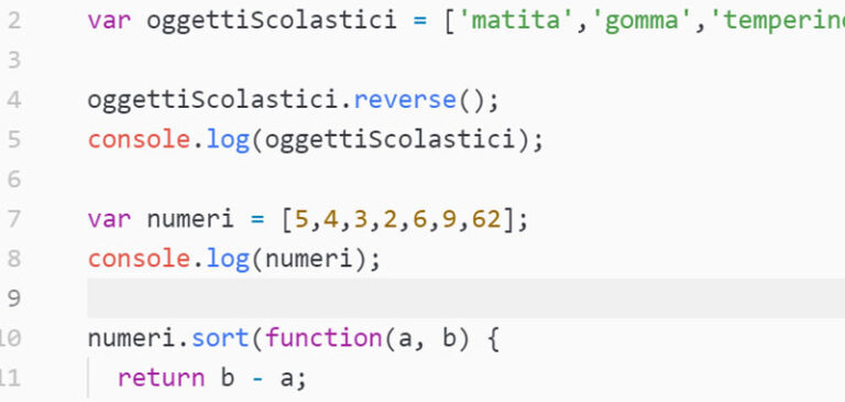 reverse-javascript-invertire-ordine-elementi-di-un-array