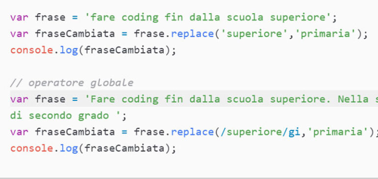 replace-javascript-sostituire-un-valore-in-una-stringa