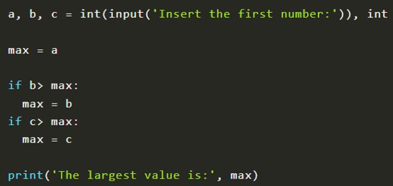 python-max-number-greater-of-3-numbers-in-python